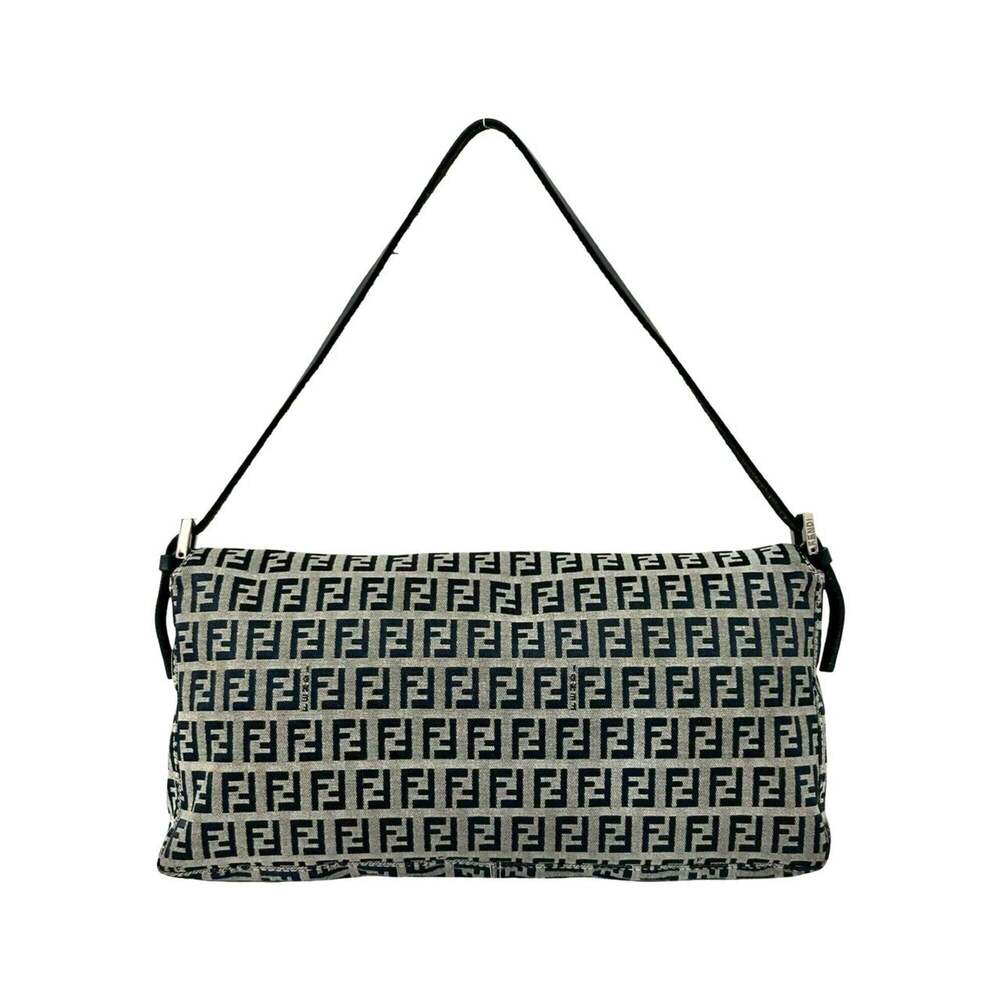 FENDI Blue Leather Shoulder Bag - Picture 3 of 10